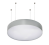 Amica LED - Strieborná - Výkon: 106 W, Svietivosť: 10840 lm, Rozmery: 850 x 80 mm, Priemer: 850 mm, Osvetlenie: Priame
