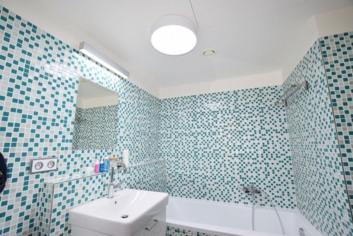 Amica LED - Biela - Výkon: 106 W, Svietivosť: 10840 lm, Rozmery: 850 x 80 mm, Priemer: 850 mm, Osvetlenie: Priame