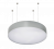 Amica LED - Strieborná - Výkon: 126 W, Svietivosť: 12880 lm, Rozmery: 850 x 80 mm, Priemer: 850 mm, Osvetlenie: Priame i nepriame