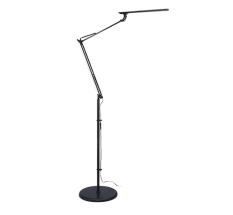 Tamie - čierna, 12W, stojaca lampa