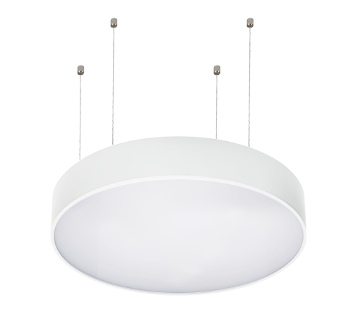 Amica LED - Biela - Výkon: 106 W, Svietivosť: 10840 lm, Rozmery: 850 x 80 mm, Priemer: 850 mm, Osvetlenie: Priame